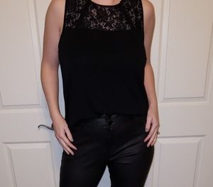 Vince Camuto Black tank tunic